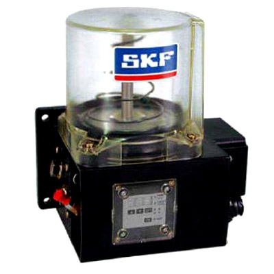 SKF Progressivpumpe KFAS1 mit 1 kg Behälter mit Steuerung
